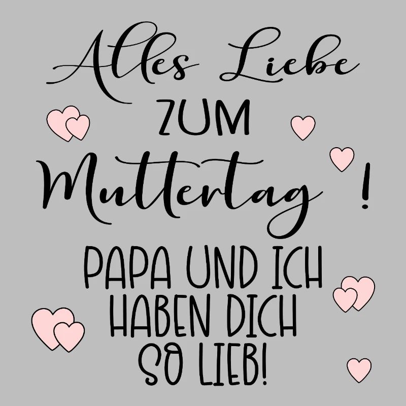 Muttertag Papa Mama
