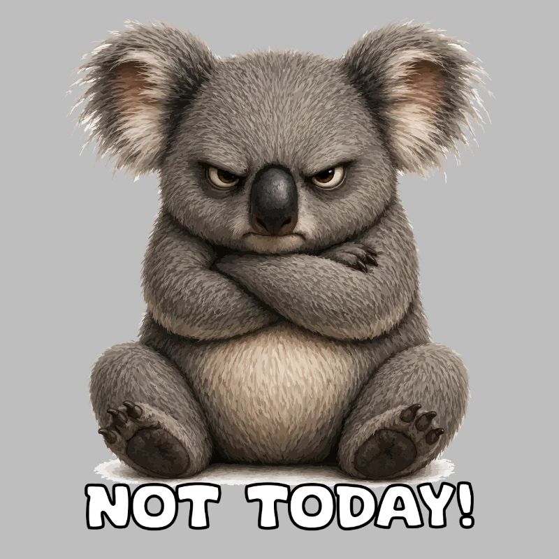 Grummeliger Koala – Not Today