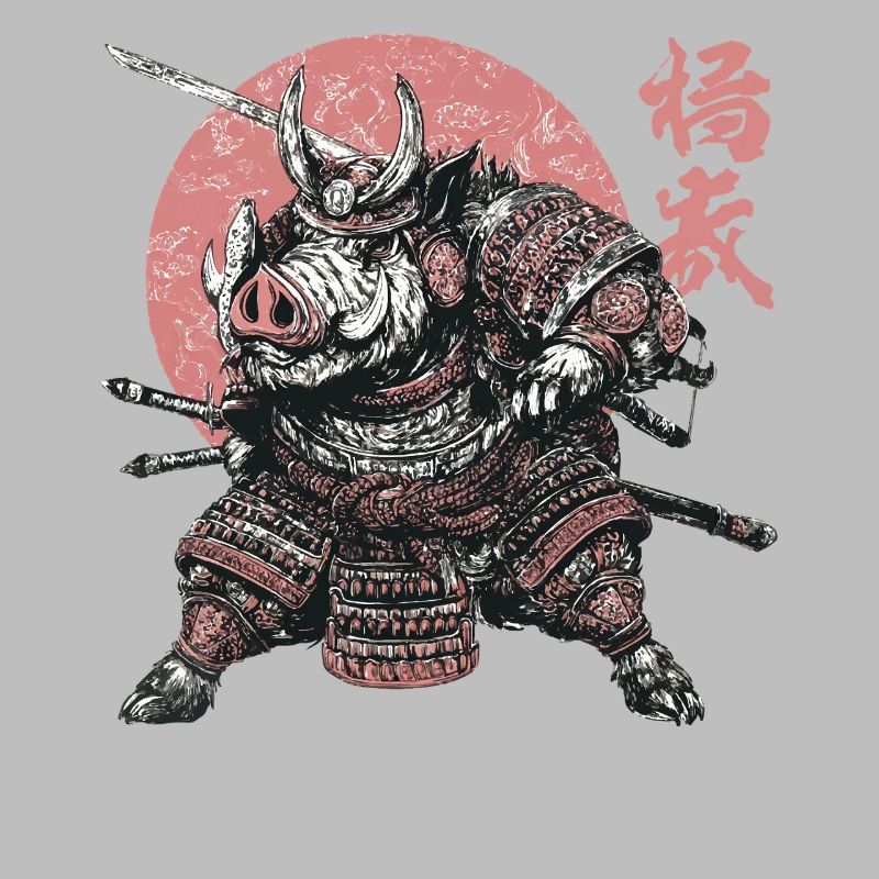 Samurai Boar Armor Clash