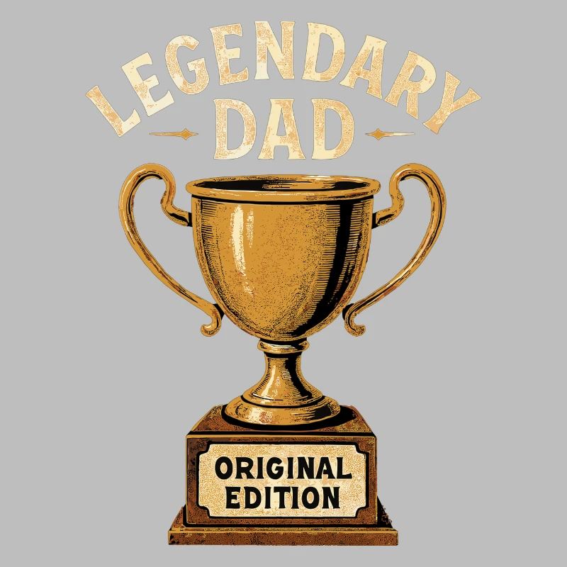 Legendary Dad – Retro Trophy Édition Originale
