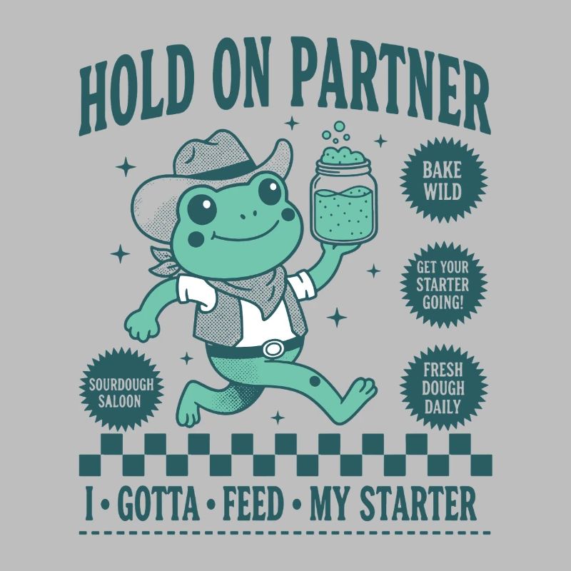 Sourdough Bread Baking Baker Hold On Partner