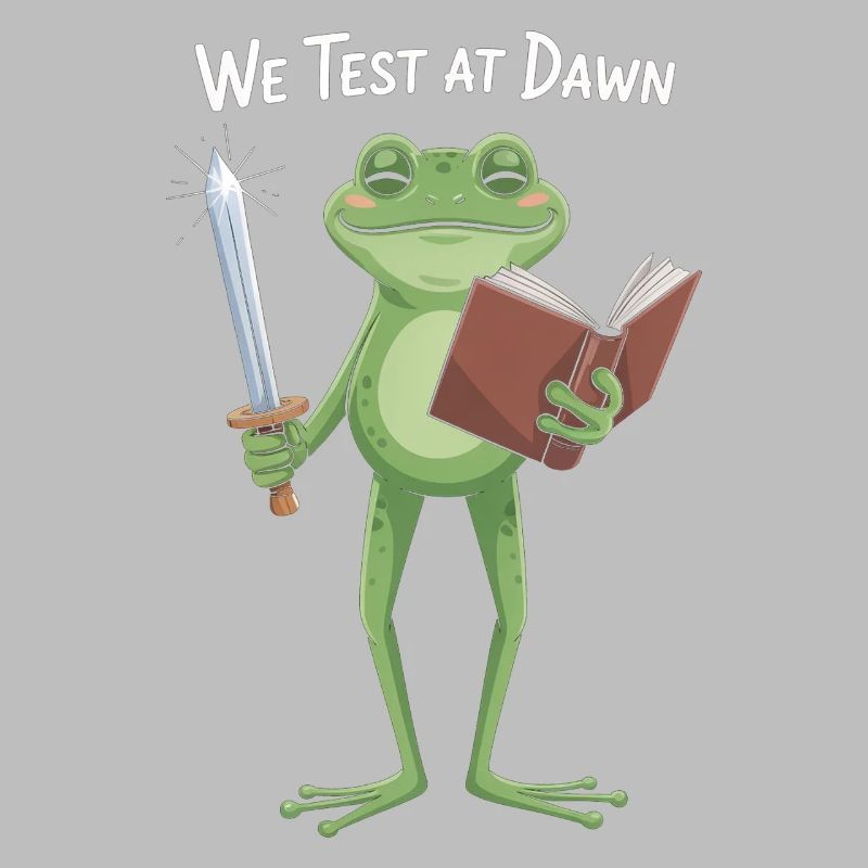 We Test at Dawn Frog Knight