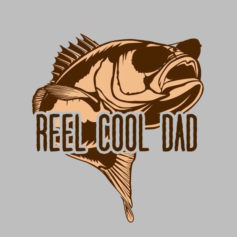 Reel Cool Dad – Bester Angler-Papa