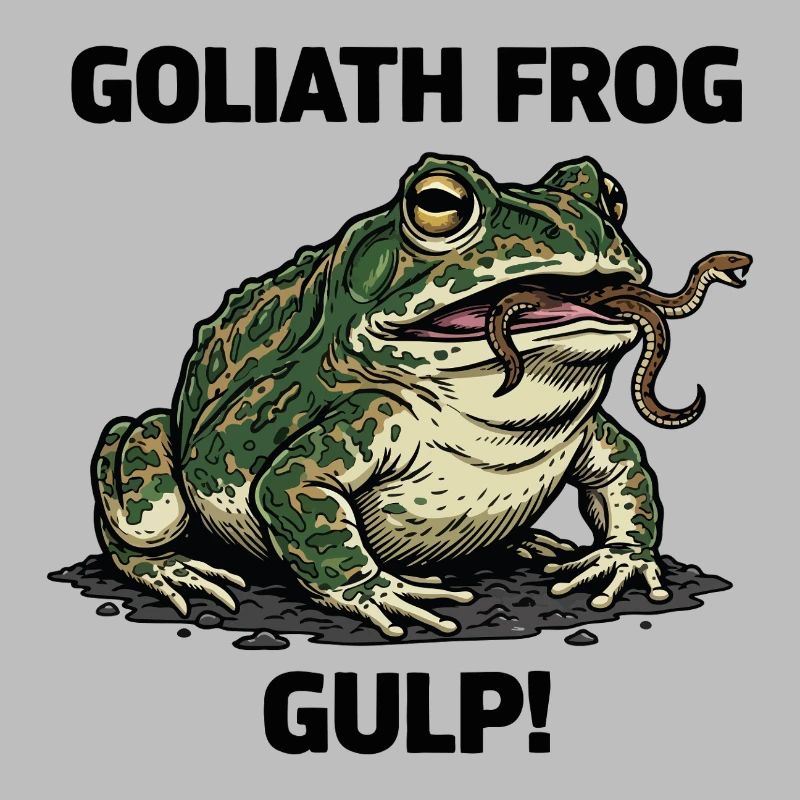 Grenouille Goliath Serpent Gulp Frog