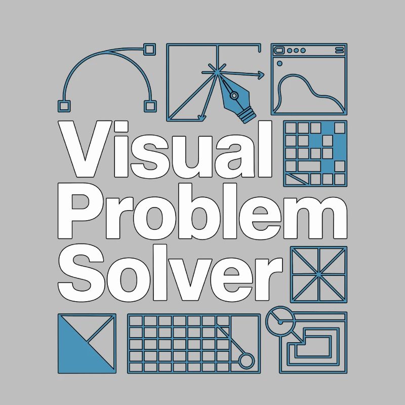 Graphiste Problème visuel Designer créatif
