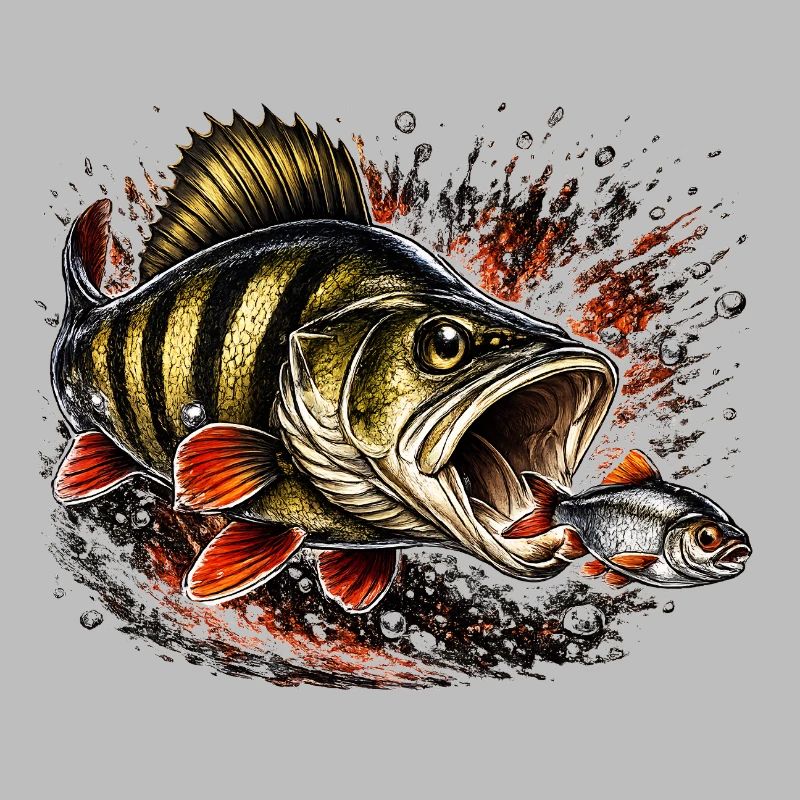 Conception de la pêche aux prédateurs de perchaudes explosives