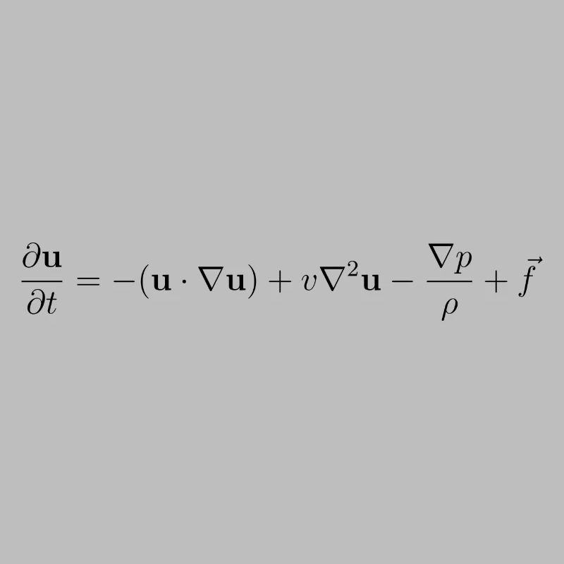 fluid dynamics equation.