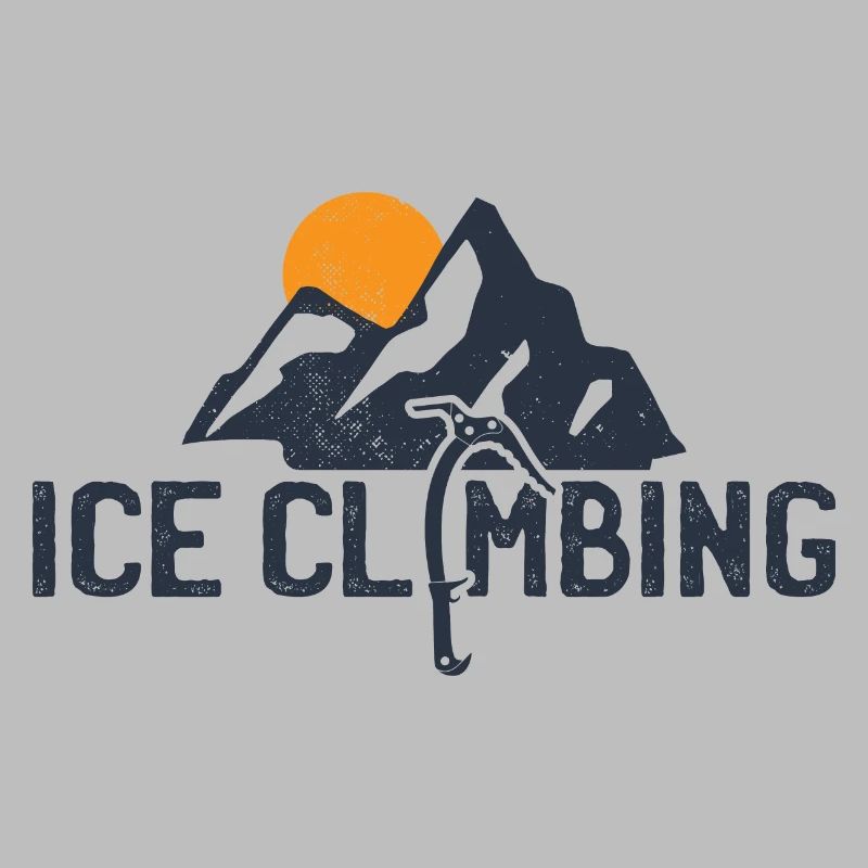 Eisklettern Eiskletterer