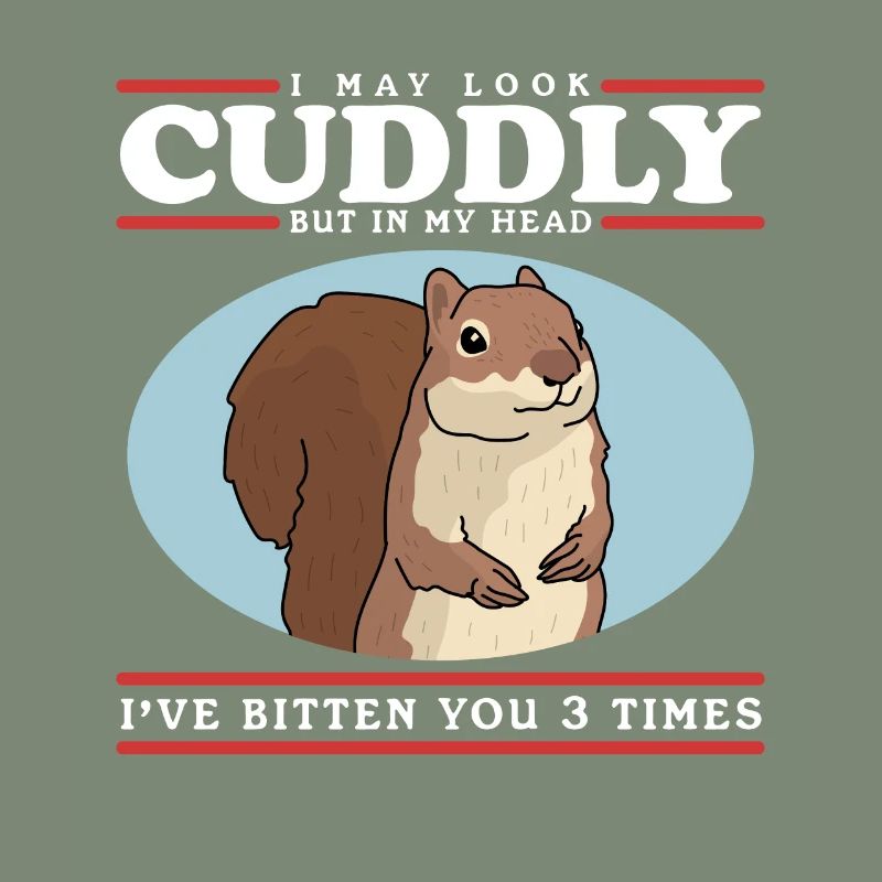 Süßes Eichhörnchen Grauhörnchen Hörnchen Geschenk