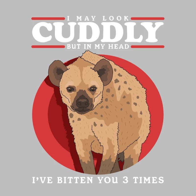 Hyena Hyena Spotted Hyena Gift