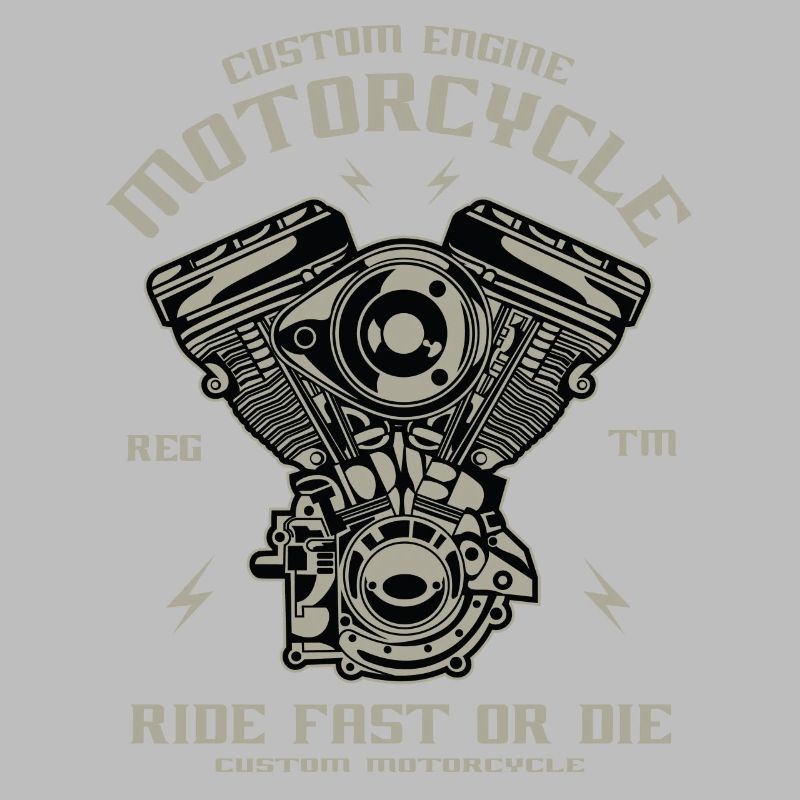Motorcycle engine conversion Chopper Custom Engine