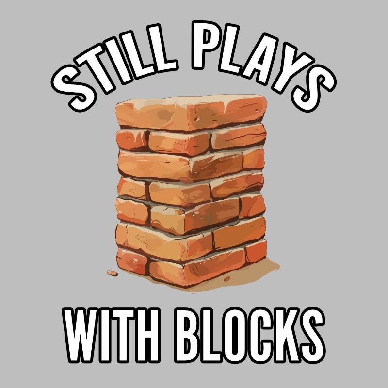 Joue toujours avec des blocs Funny Bricklayer Builder