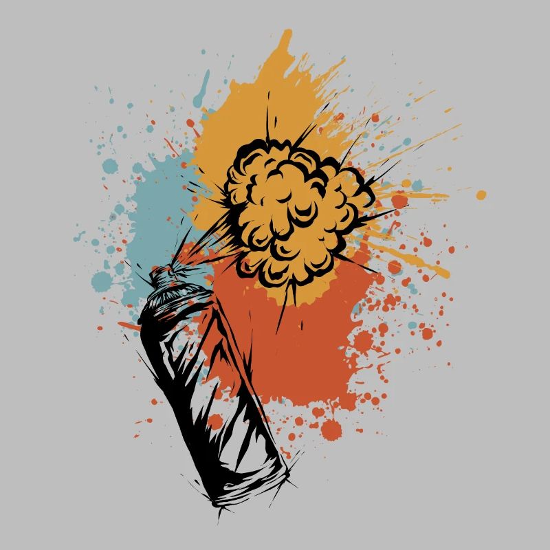 Spray canette graffiti