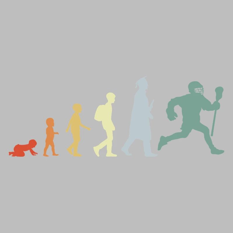 Evolution eines Lacrosse Spielers