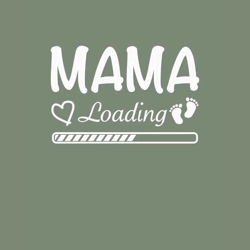Mama loading Schwangerschaft Geschenkidee
