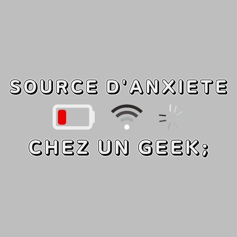 Source d Anxiété Chez un Geek