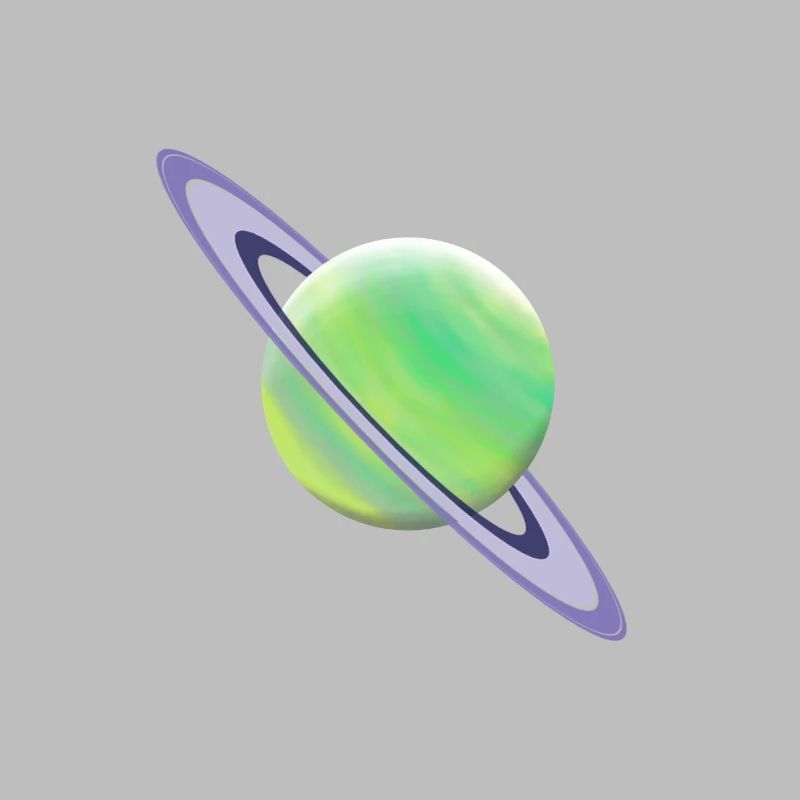 Planet Saturn Space