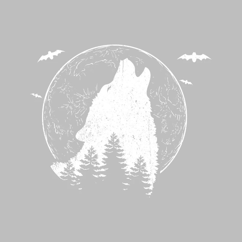 Wolf Tshirt leader chef Meute leitwolf Chef
