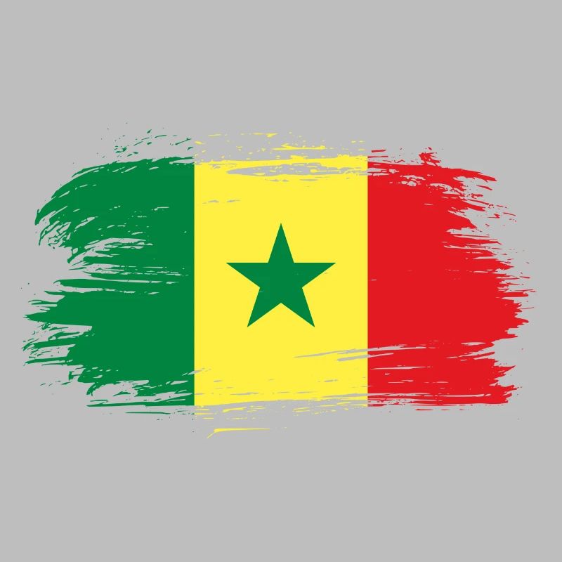 Drapeau drapeau sénégalais