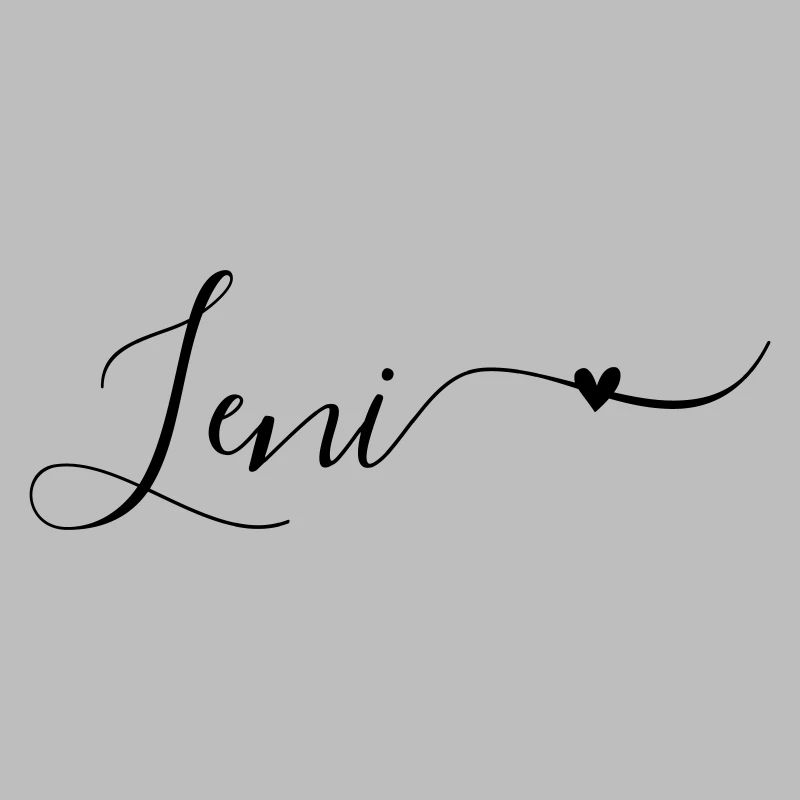 Leni Prénom Décoratif