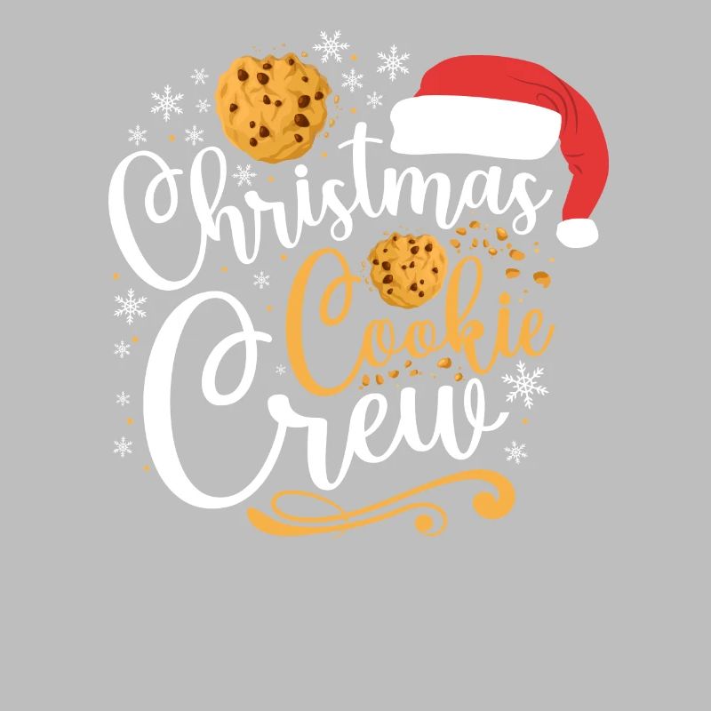 Équipe de biscuits de Noël bake Baking