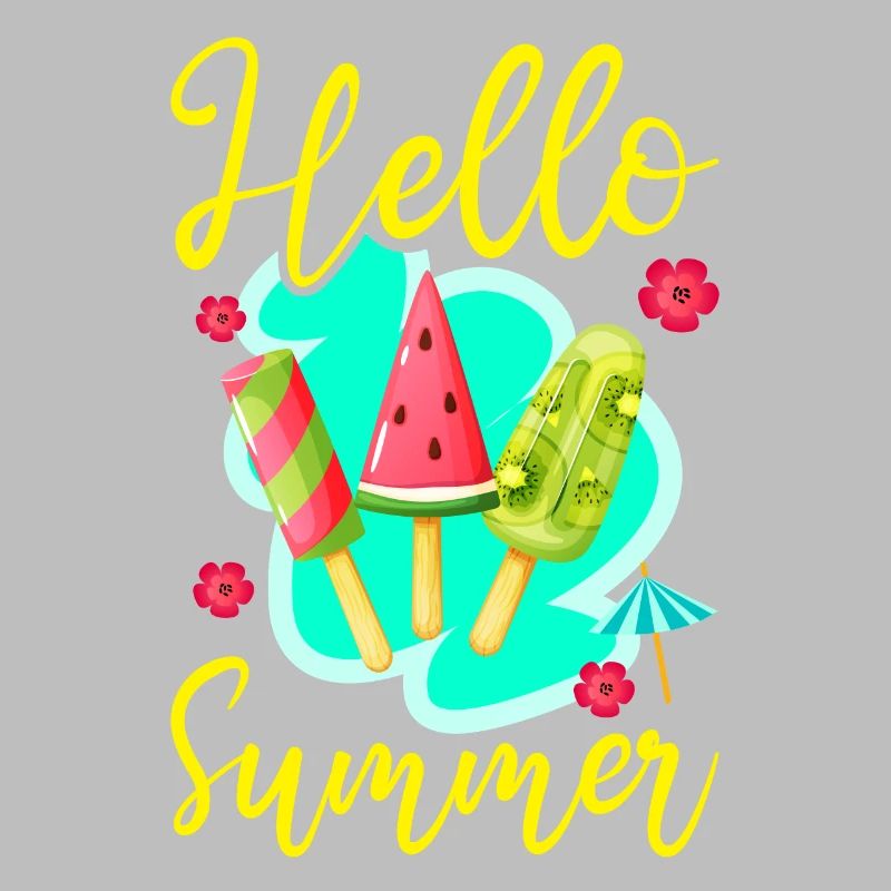 Crème glacée Popsicle Hello Summer