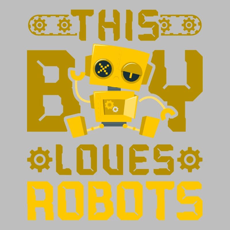 Robot Robotics Engineer Boy This
