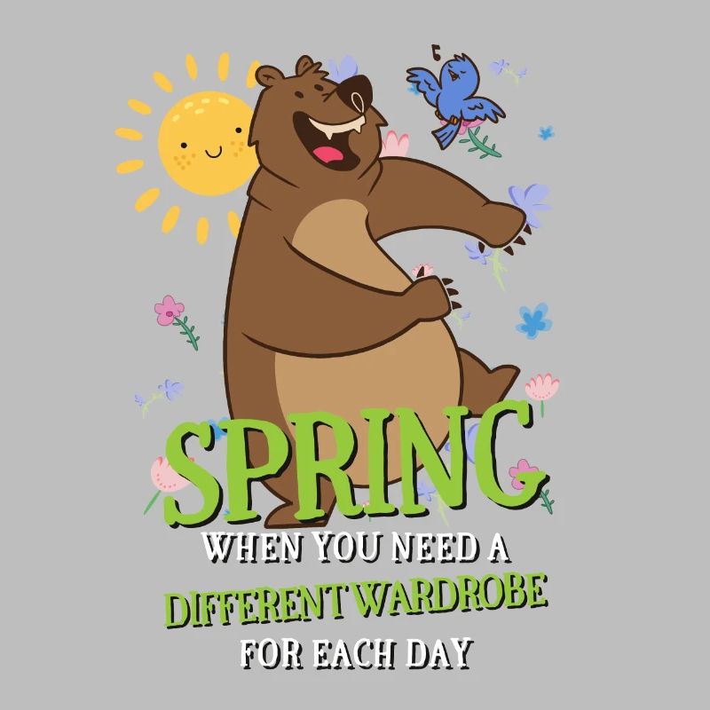 Spring When You Need A Different Wardrobe Each Day