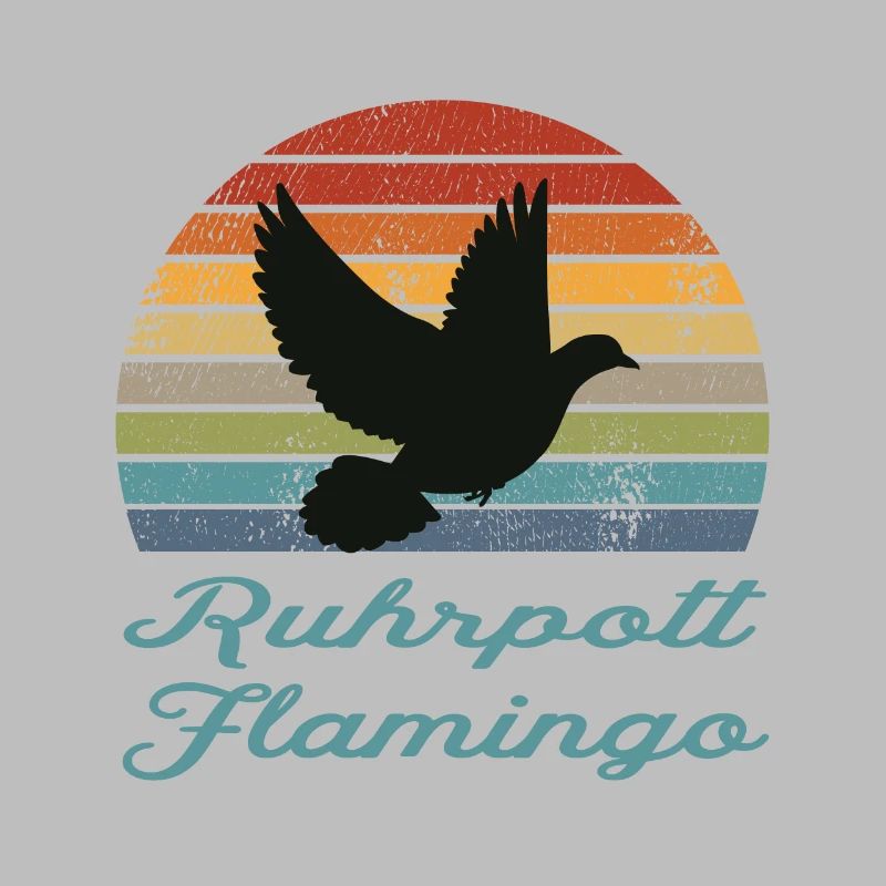 Flamant rose de Ruhrpott