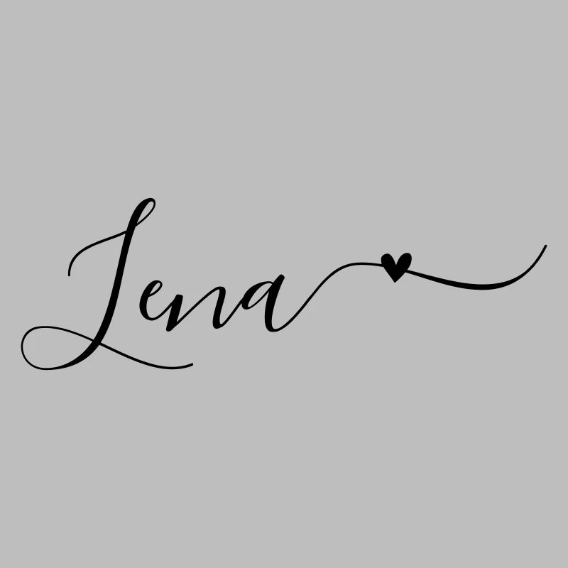 Lena Last name First name Decorative