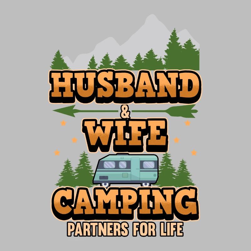 Camping Ehemann Ehefrau Spruch Zelten Geschenk