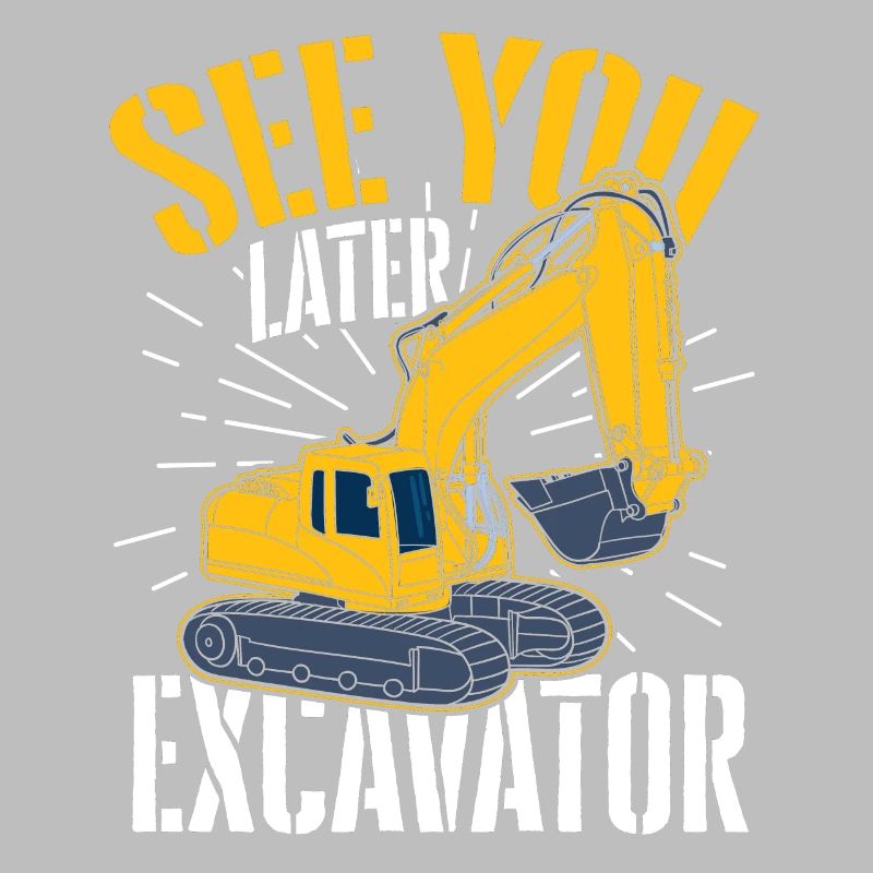 Excavator construction work road construction dredging work