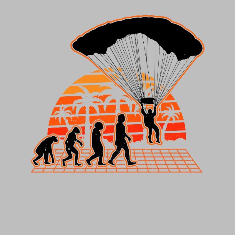 Parachutiste Evolution Sunset Parachute