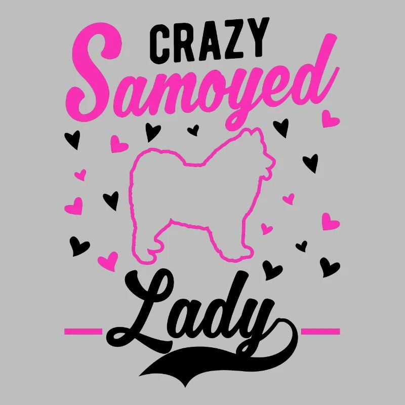 Folle Dame Samoyède Samojede
