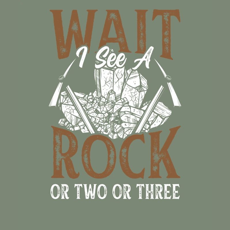 Warte Ich Sehe Einen Stein Oder Zwei Oder Drei