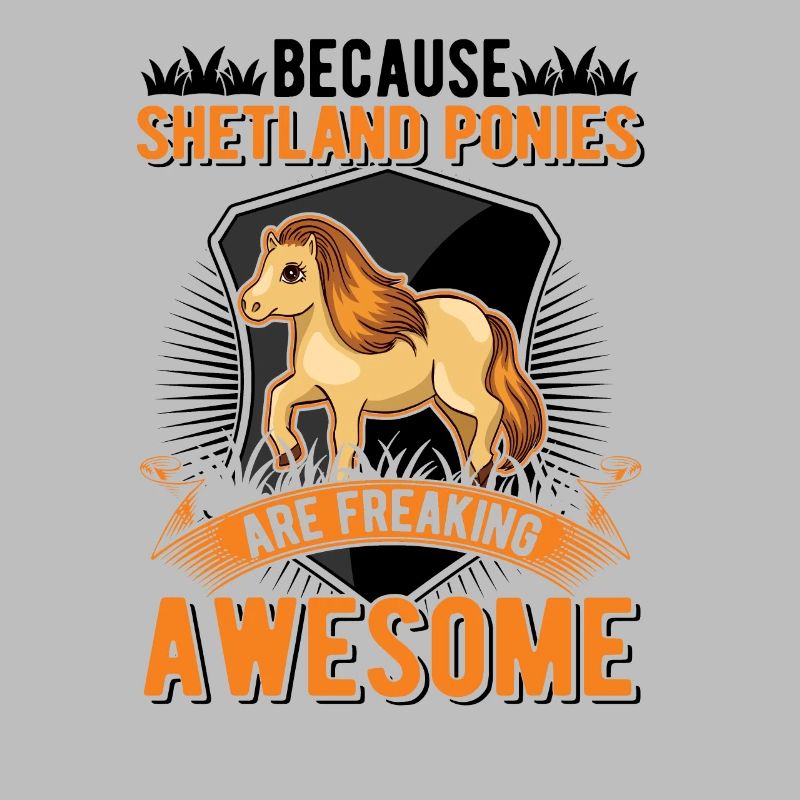 Parce que les poneys Shetland sont impressionnants