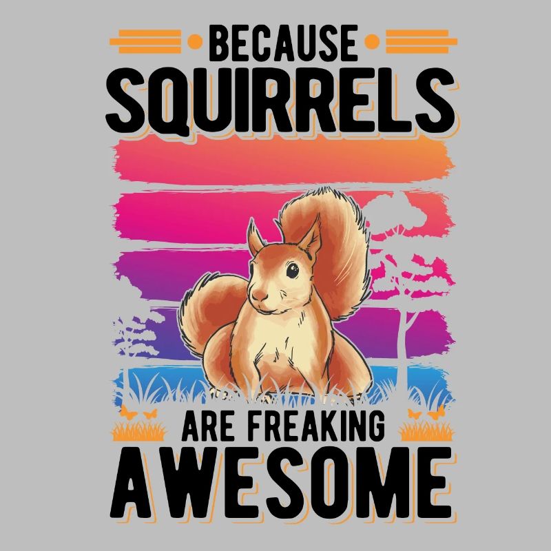 Eichhörnchen Geschenk Squirrel Grauhörnchen