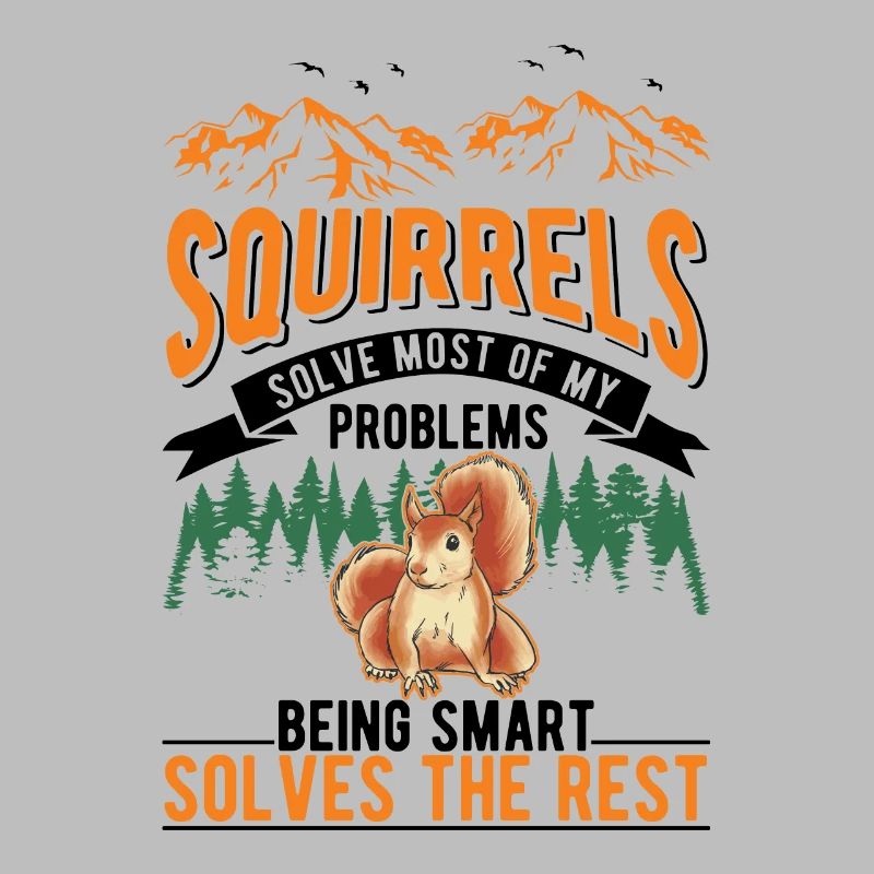 Eichhörnchen Geschenk Grauhörnchen Squirrel