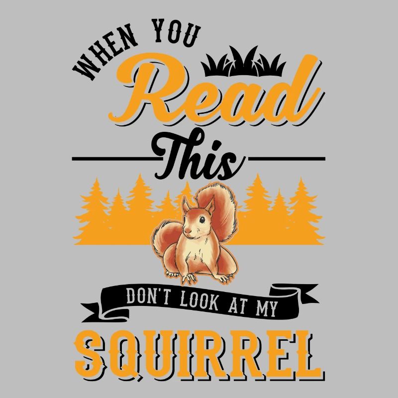 Eichhörnchen Geschenk Grauhörnchen Squirrel