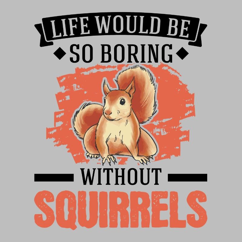 Eichhörnchen Geschenk Squirrel Grauhörnchen