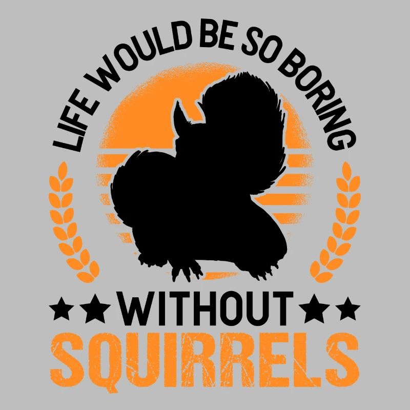 Eichhörnchen Geschenk Squirrel Grauhörnchen