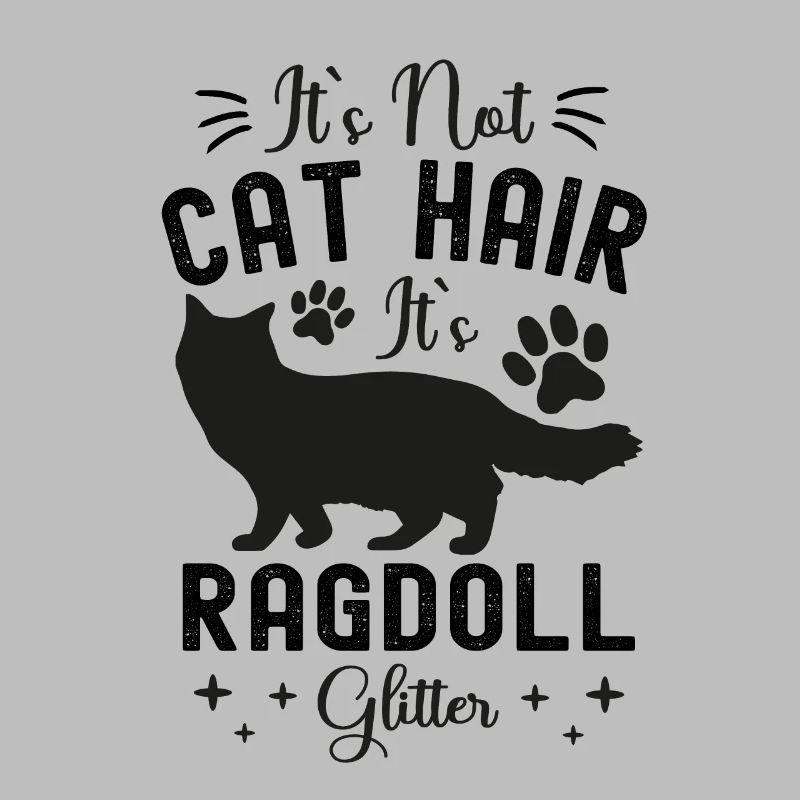 Cadeau de chaton Ce n’est pas des poils de chat C’est Ragdoll Glitter