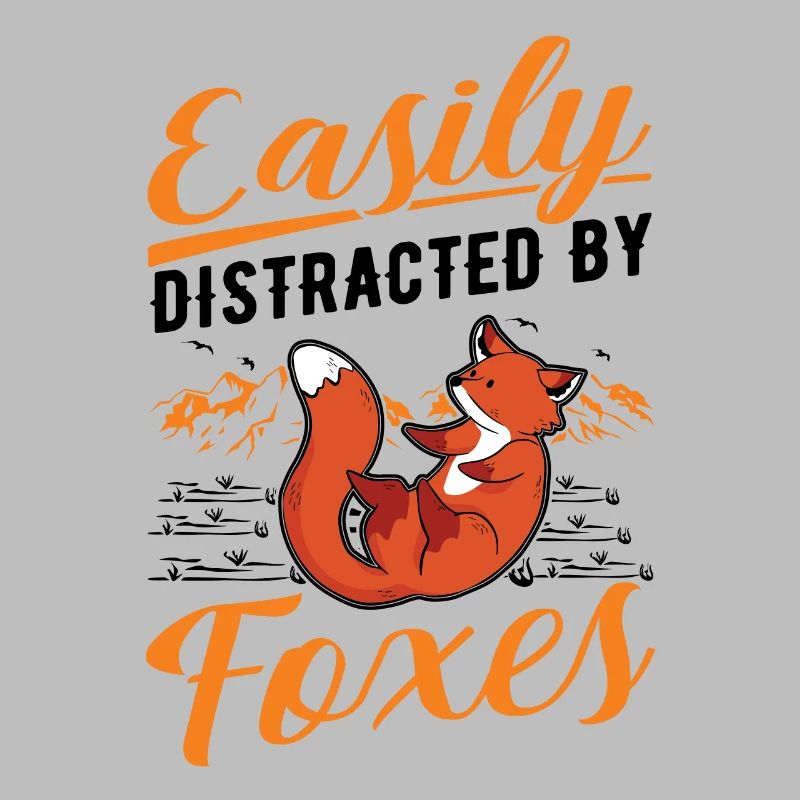 Easily distracted by Foxes Fuchs