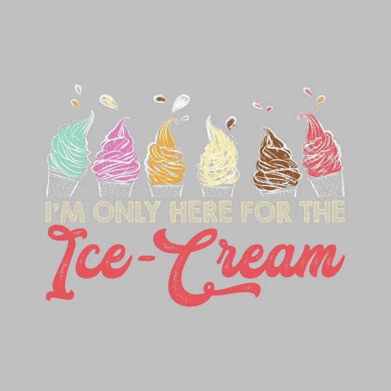 Eiscreme logo Sommer Softeis Geschenkidee