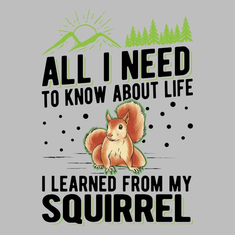 Eichhörnchen Geschenk Grauhörnchen Squirrel