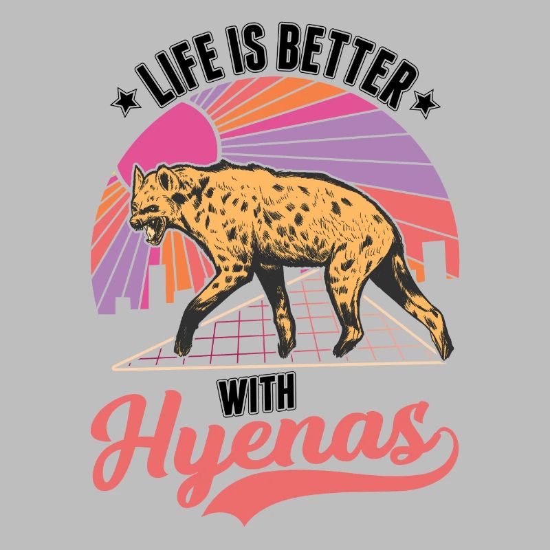 Das Leben ist besser mit einer Hyäne