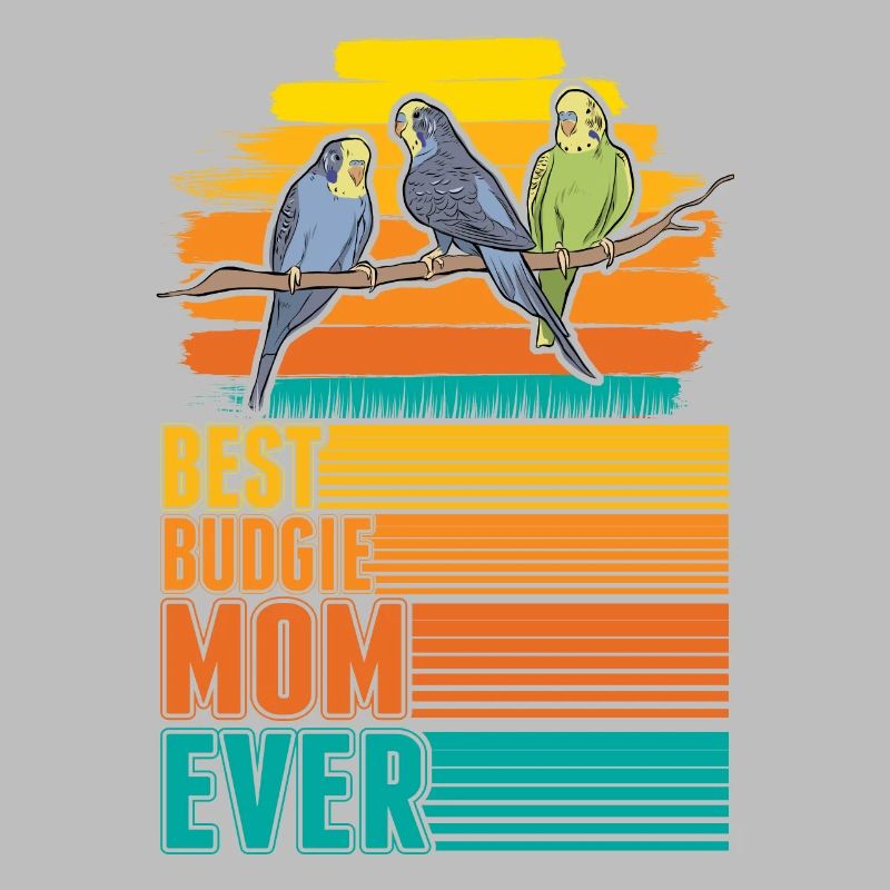 Budgerigar Mama Welli Perruche Perruche Perruche