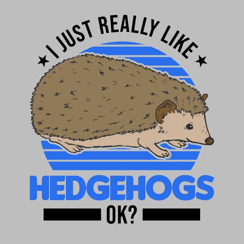 J’aime vraiment Hedgehogs Igel