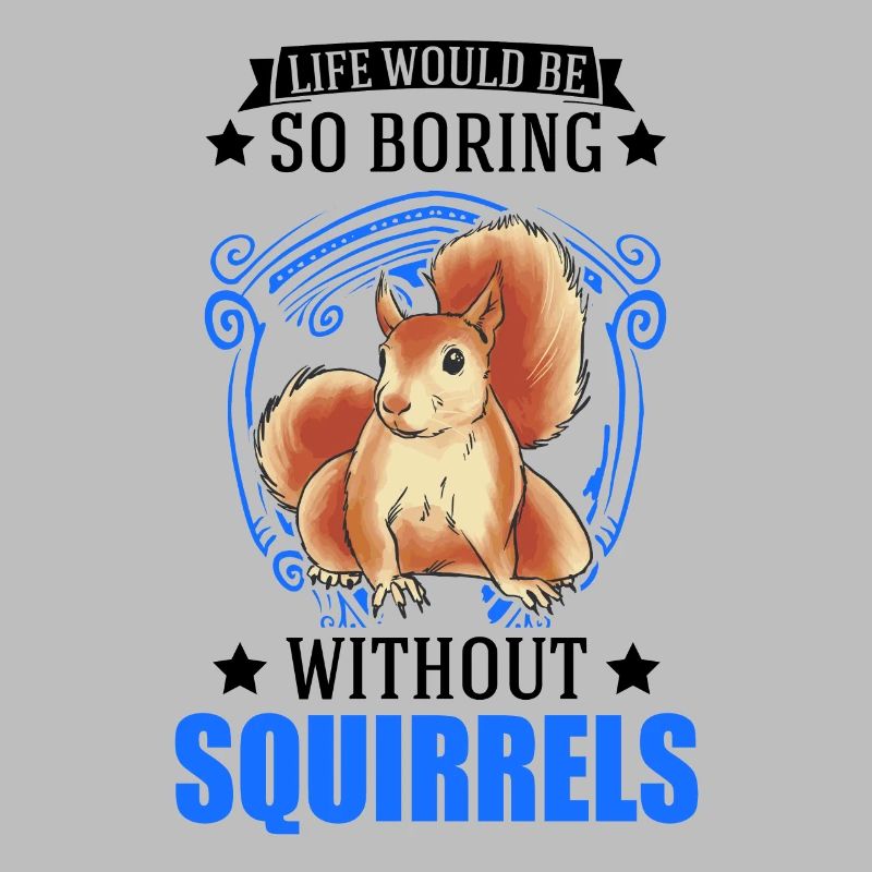 Eichhörnchen Geschenk Squirrel Grauhörnchen