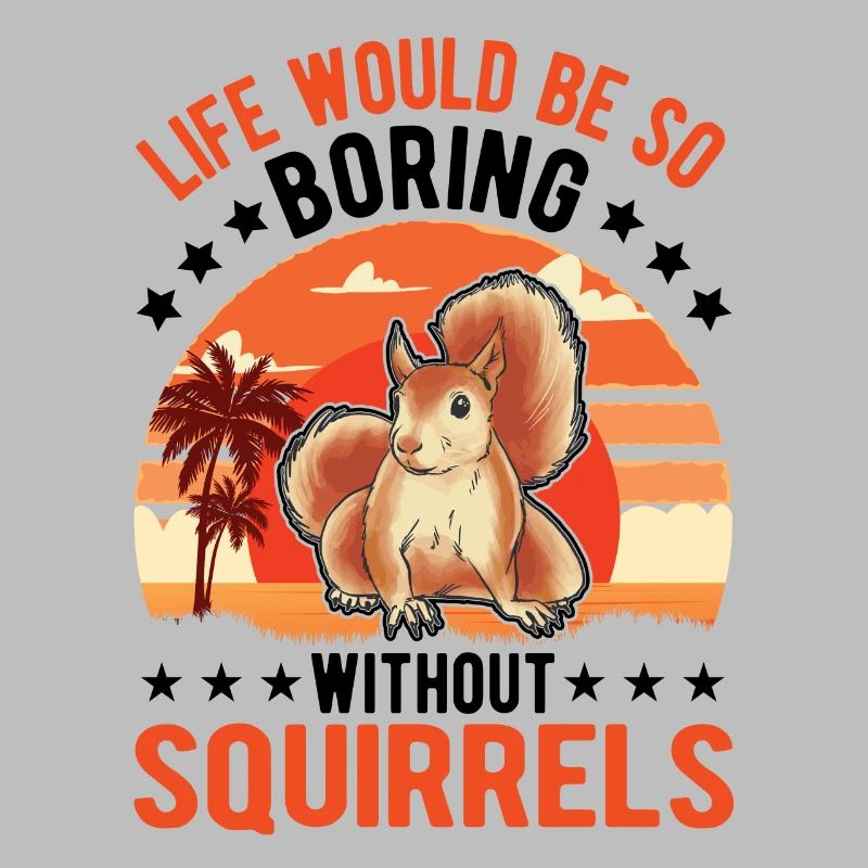 Eichhörnchen Geschenk Squirrel Grauhörnchen